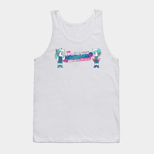 Official Anime Nostalgia Podcast logo & mascots Tank Top